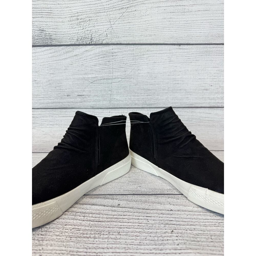 Blowfish Women's Black Wave-Zip Platform Sneaker Booties Size 10 - Picture 8 of 11